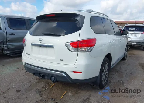 2014 Nissan Pathfinder Sl из США, поврежденный, VIN 5N1AR2MN9EC670160